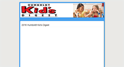 Desktop Screenshot of kidsdigest.com